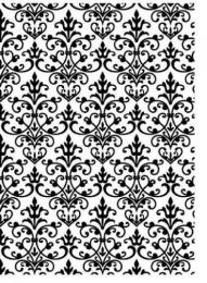 Damask　Black