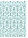Damask　Tiffany　 Blue