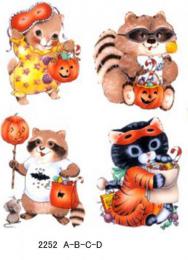Animal　Halloween　4Pセット