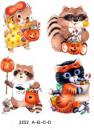 Animal　Halloween　4Pセット