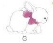 Rabbits  1匹  5コ