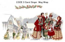 2SCE Carol Singer Mug用