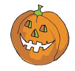 Pumpkin　カボチャのランタン　3こ　