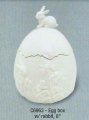 Egg box with rabbit  C6963