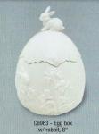 Egg box with rabbit  C6963