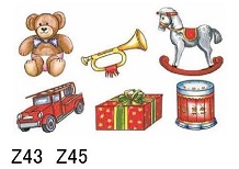 Christmas 　Toy　6Pset
