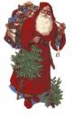 Santa With Toys　Victorian Christmas