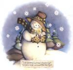 Silent Night Snowman　(Candle)
