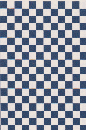 Checker　市松模様　Deep Blue　7mm/5mm