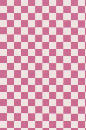 Checker　7mm　Vivid red Perple