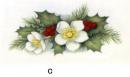 Christmas　Flowers　PD168　C 2こ