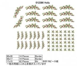 Holly  70ピース　1シート
