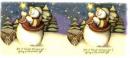 Silent  Night Snowman(Star)　Mug用