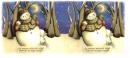 Silent  Night Snowman(crescent)　Mug