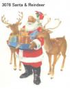 Santa & Raindeer