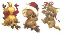X’mas Animals3種　セット　　HB383