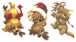 X’mas Animals3種　セット　　HB383