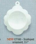 Scalloped Ornament