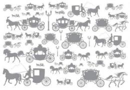 Wagon 馬車　ペールグレイ
