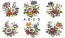 Traditional　Flowers　6柄セット