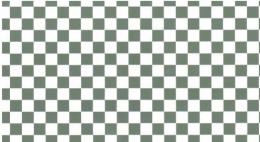 Checker　モスグリーン　市松模様　7mm　 Mos Green