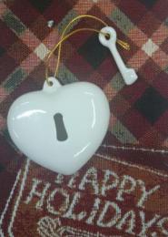 オーナメント　Heart　+　Key