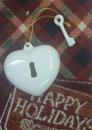 オーナメント　Heart　+　Key
