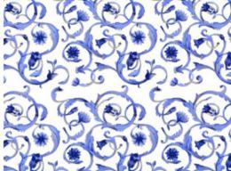 Blue Scroll 　　S55555
