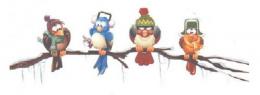 Shivering　Birds Mug用
